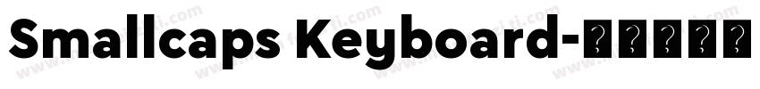 Smallcaps Keyboard字体转换